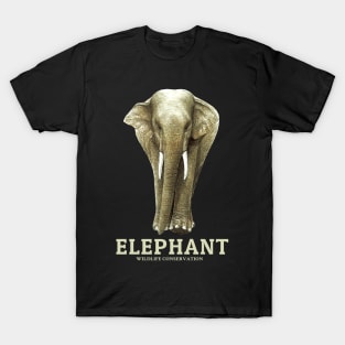 Save the beautiful wildlife Save the elephant T-Shirt